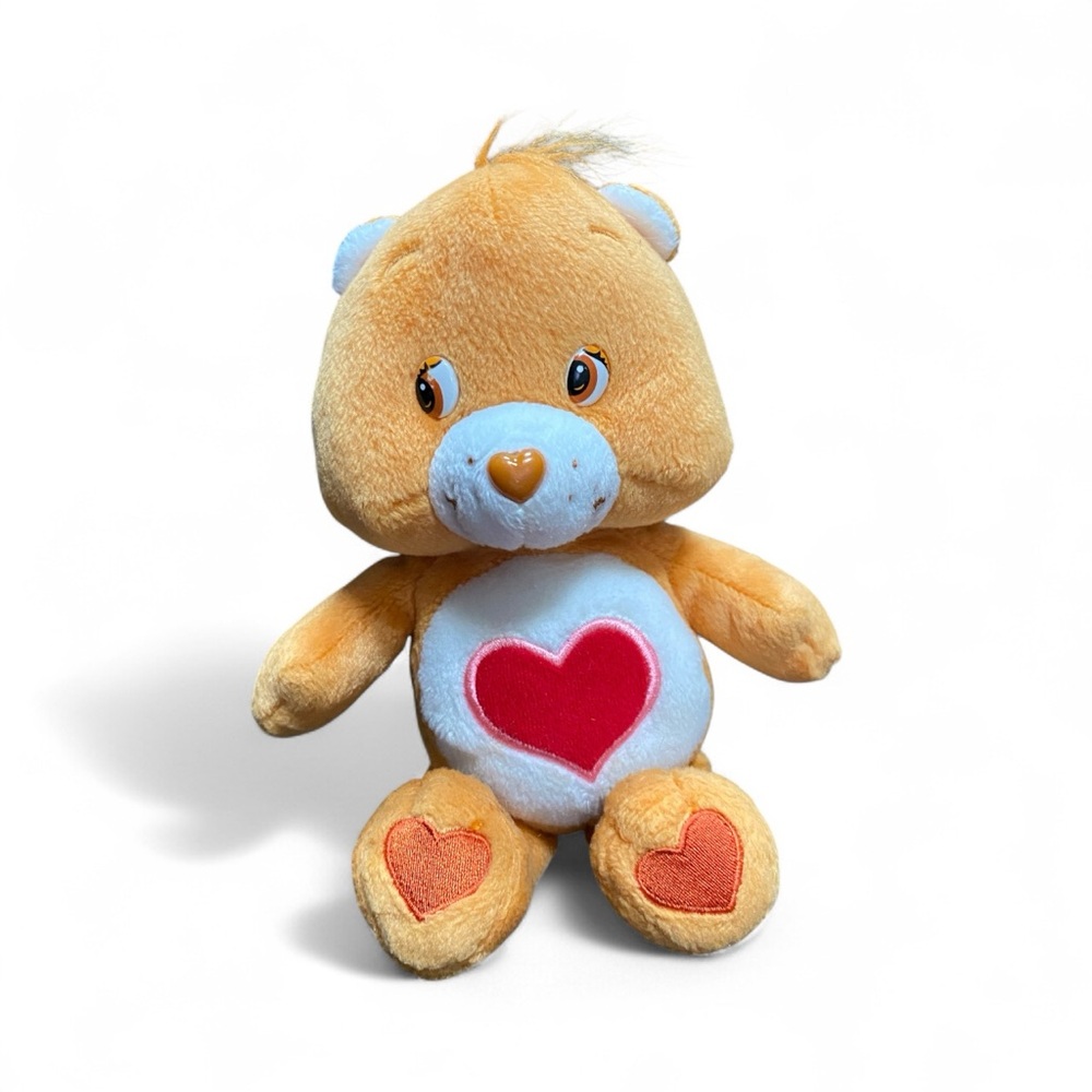 Care Bears Tender Heart Bear Beanie Baby 2004 edition